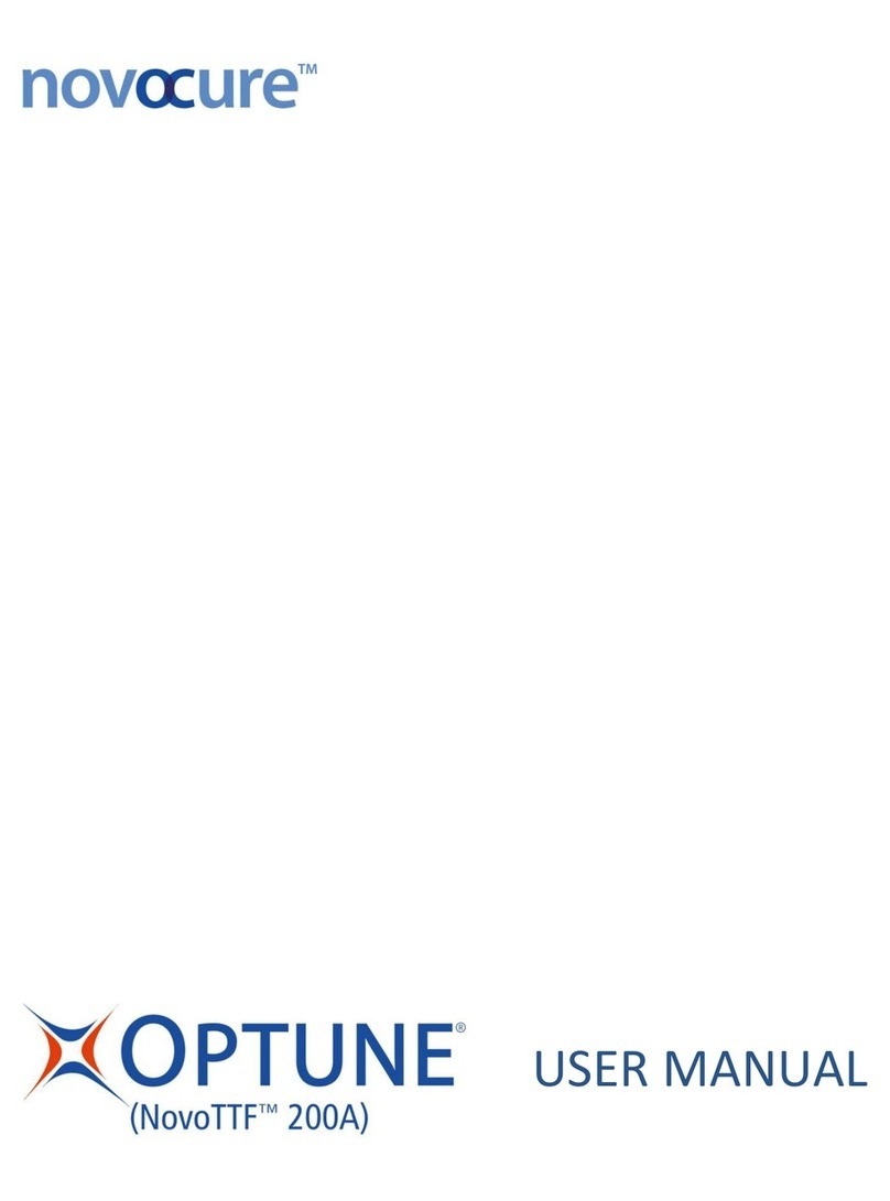 novocure Optune NovoTTF 200A user manual novocure Optune NovoTTF 200A user manual