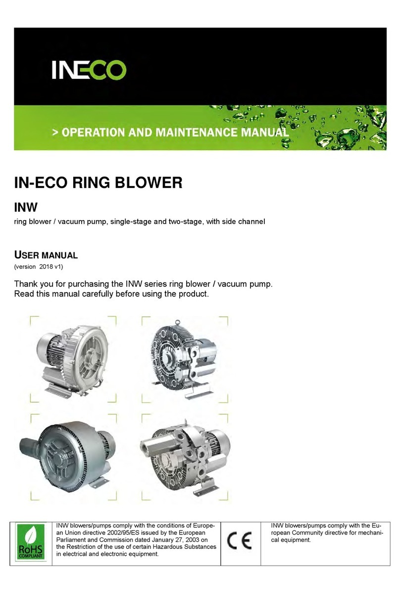 IN-ECO INW Series Operation and maintenance manual