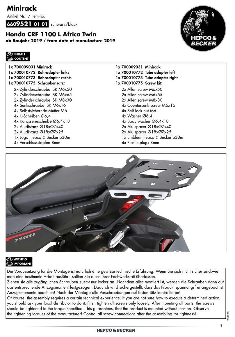 hepco & becker 6609521 01 01 User manual hepco & becker 6609521 01 01 User manual