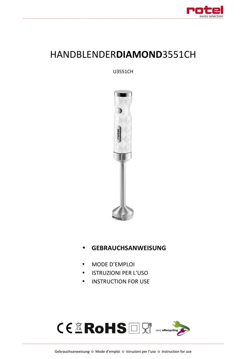 Rotel U3551CH Instructions for use