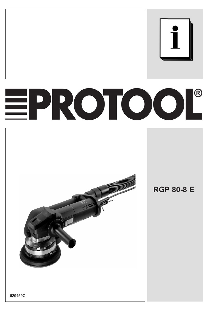 Protool RGP 80-8 E manual