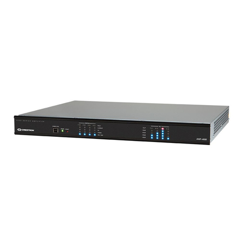 Crestron AMP-2800 User manual