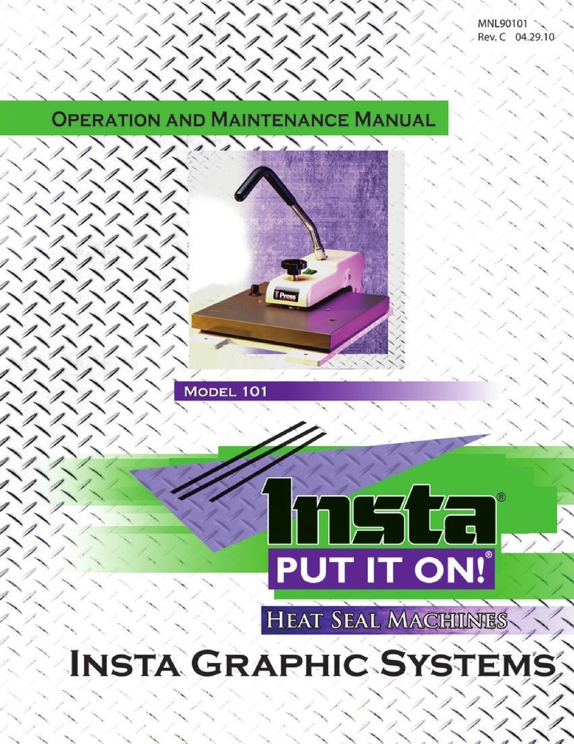 Insta PUT IT ON 101 Operation and maintenance manual