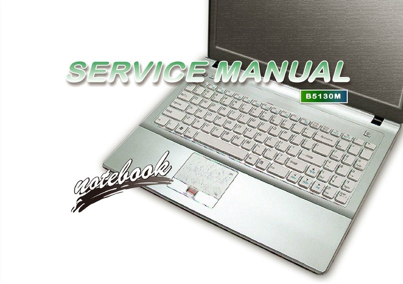 Clevo B5130M User manual