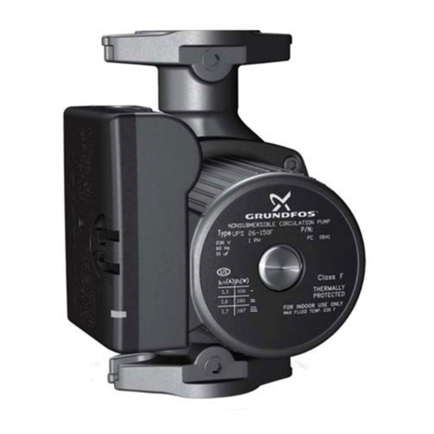 Grundfos UP XL Installation and operating instructions