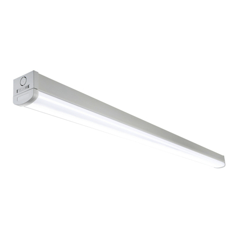 luceco LUXPACK BATTEN Installation & operating instructions