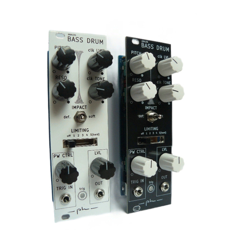pH ANALOG BASS DRUM manual