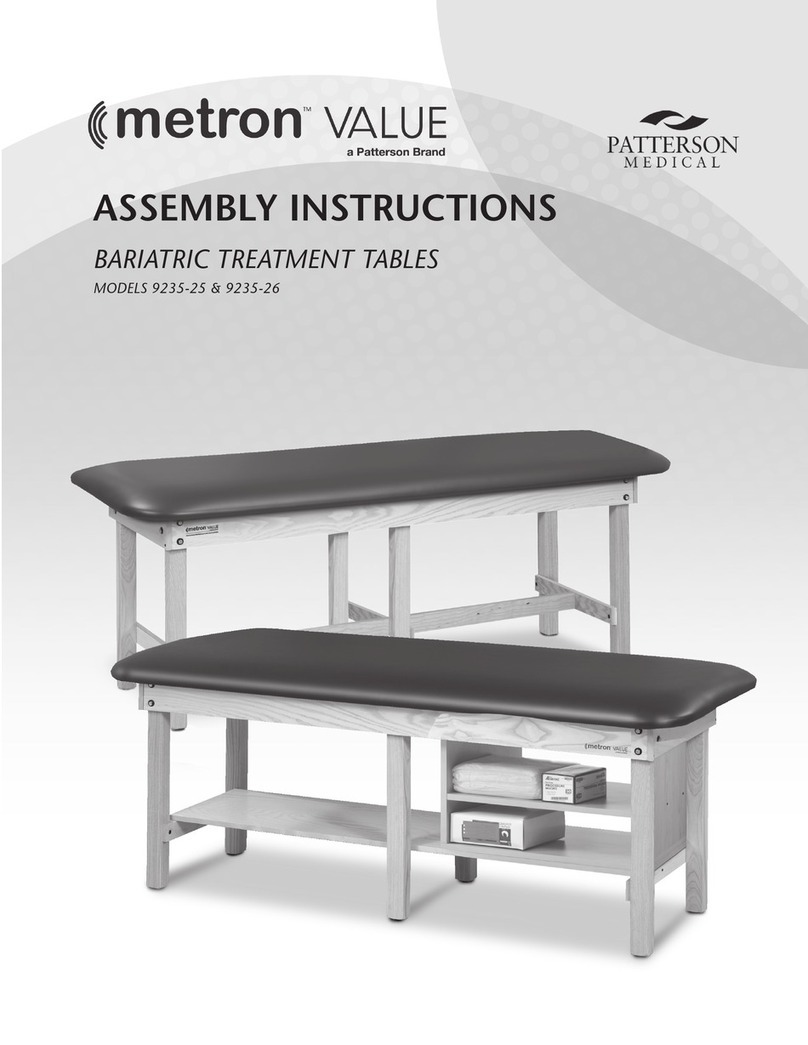 Patterson Medical metron VALUE 9235-25 User manual