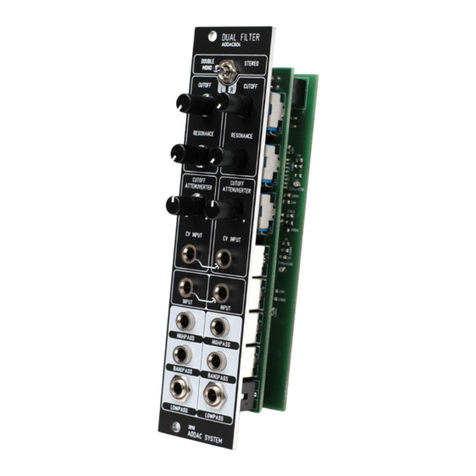 ADDAC System ADDAC604 Assembly guide