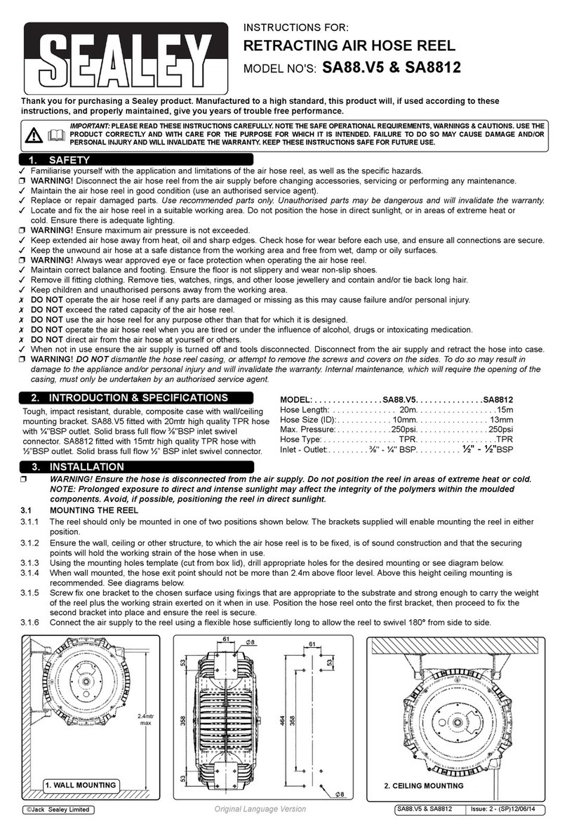Sealey SA88.V5 instructions
