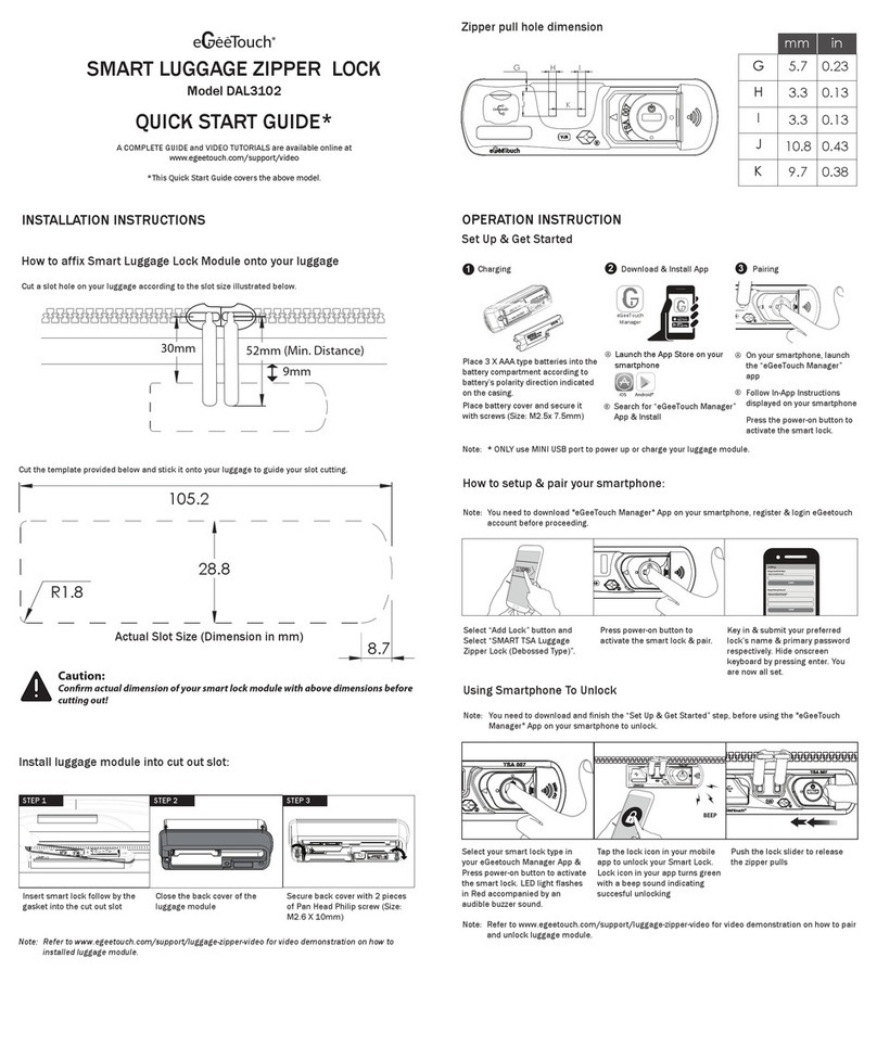 eGeeTouch DAL3102 quick start guide eGeeTouch DAL3102 quick start guide