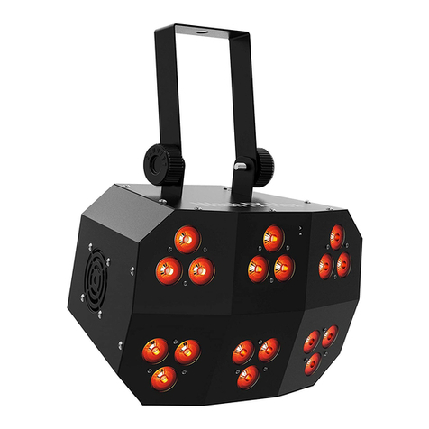 Chauvet Wash FX Hex Quick reference guide
