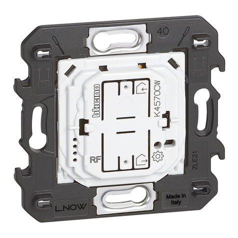 Bticino K4570CW User manual