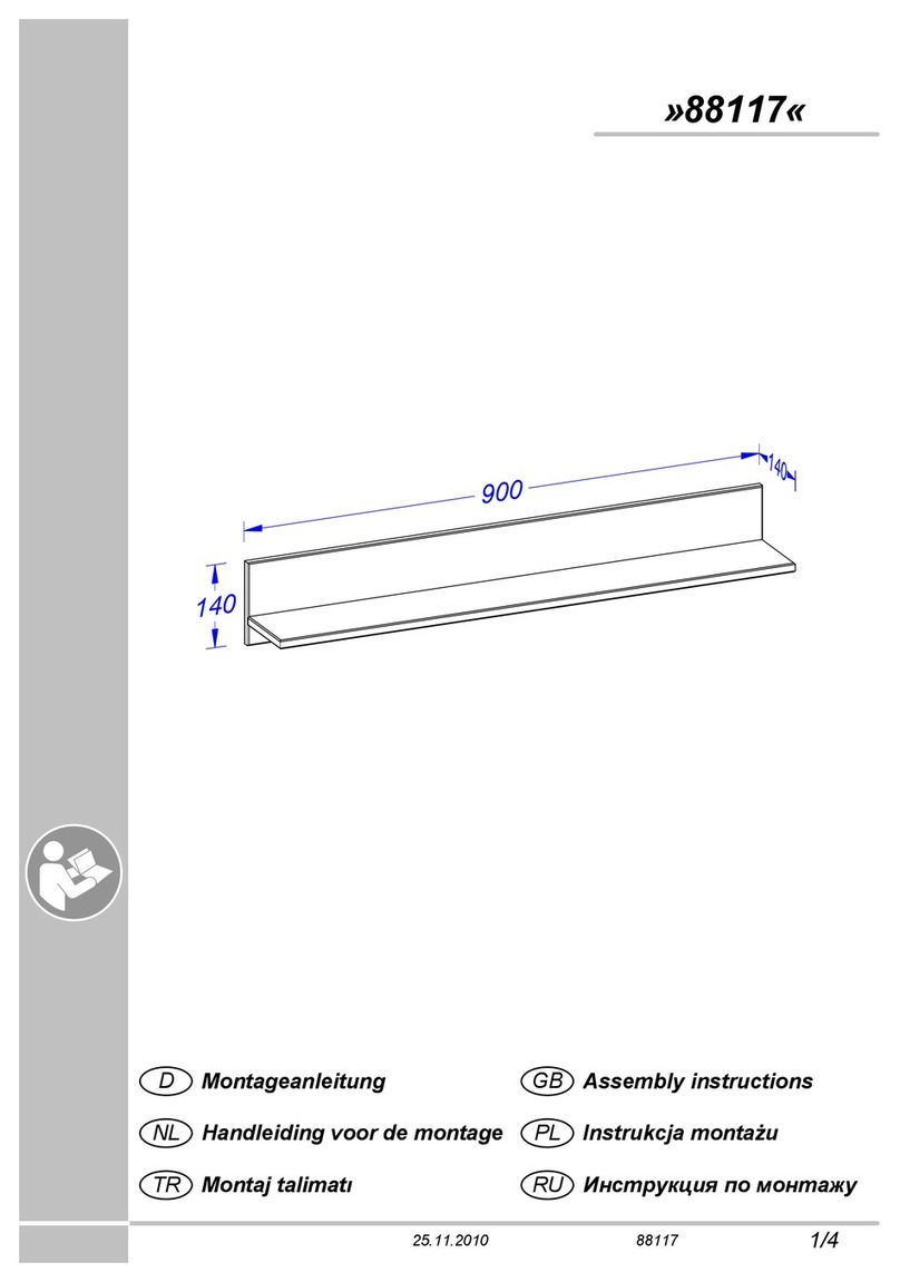 Home affaire Mette 88117 Assembly instructions