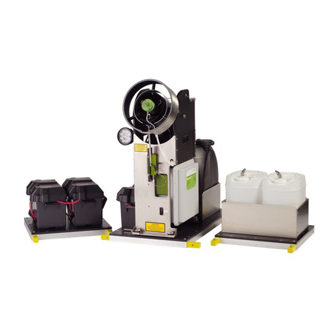 Clarke PRO-MIST DURA Instruction manual and parts list
