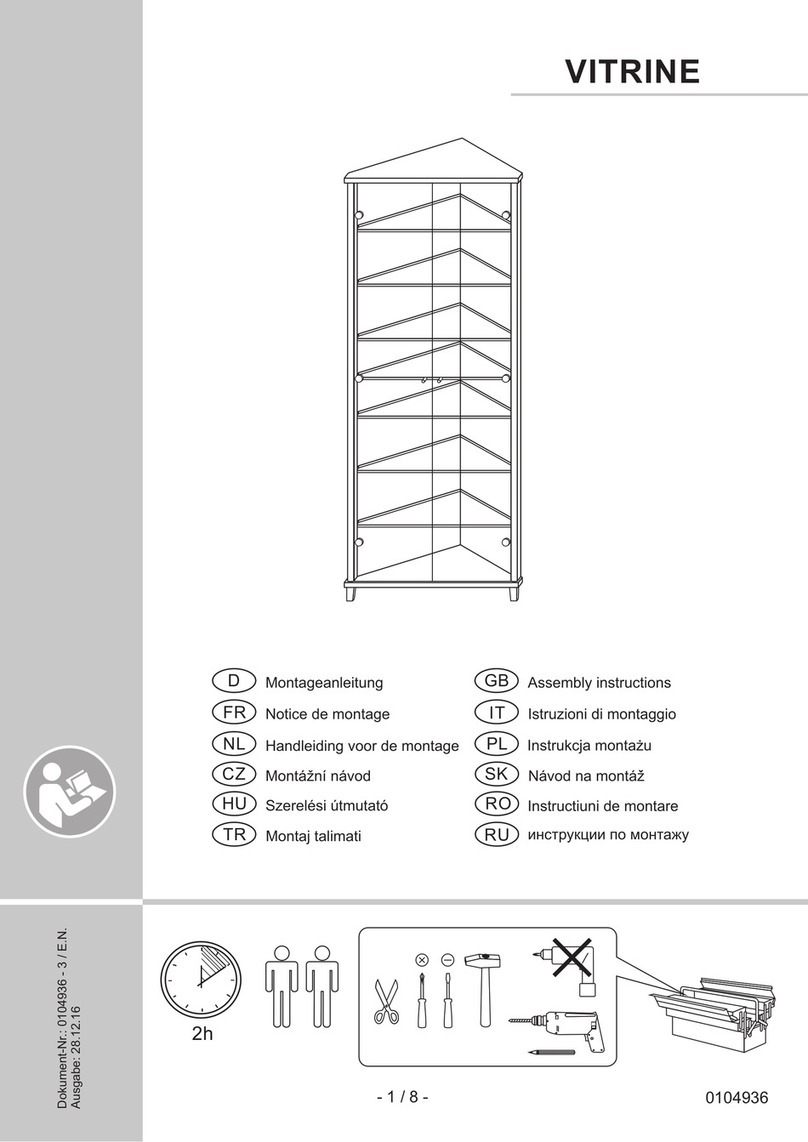 Otto VITRINE User manual