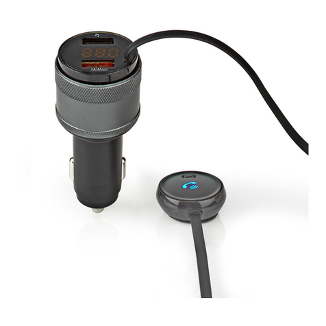 nedis CATR124BK quick start guide