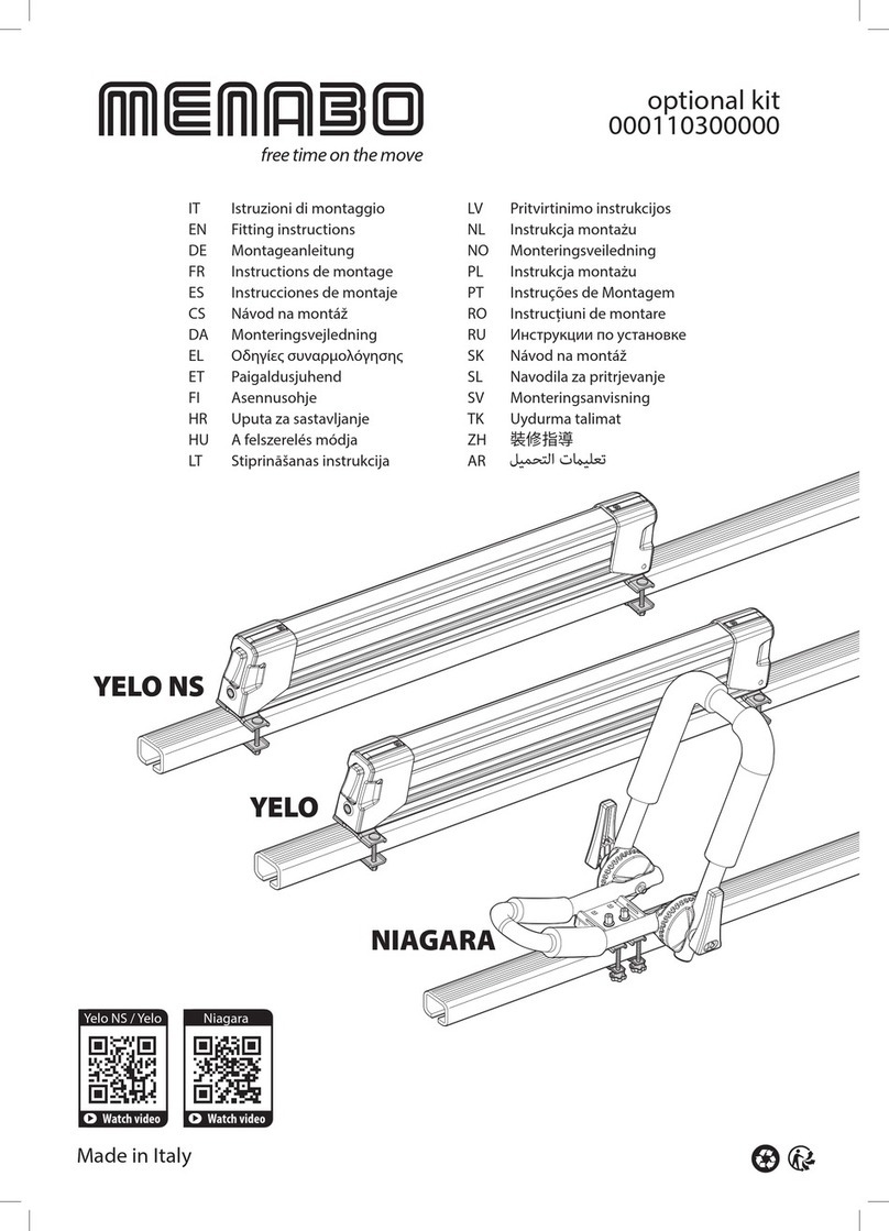 Menabo 000110300000 Fitting instructions