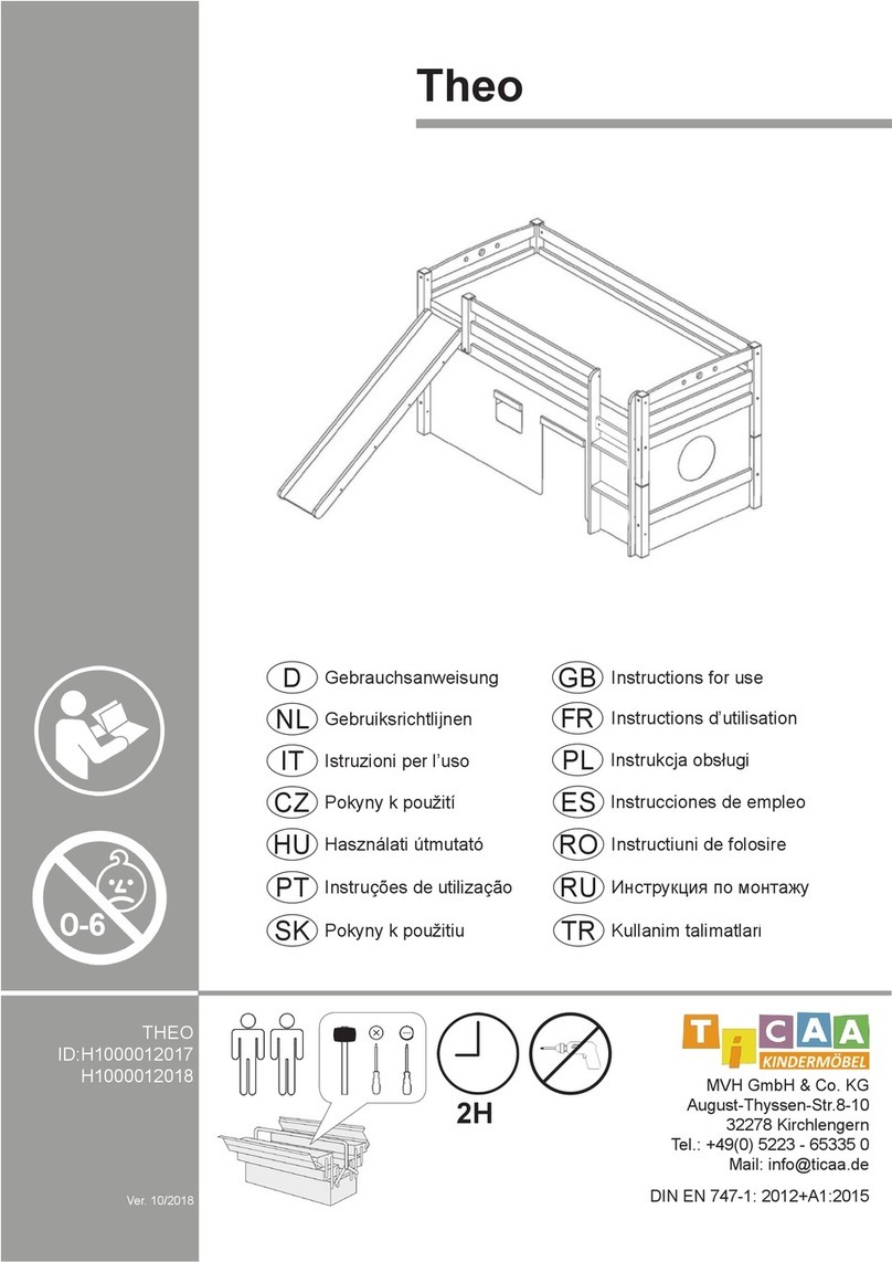 Ticaa Theo H1000012017 Instructions for use Ticaa Theo H1000012017 Instructions for use