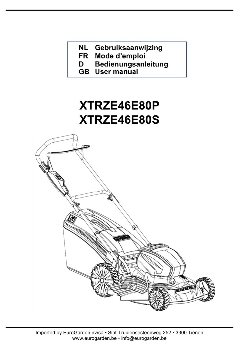 Euro garden XTRZE46E80P user manual