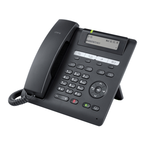 Unify SwyxPhone L62 User manual