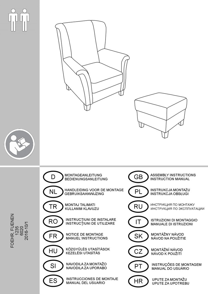 Home affaire FUENEN 1235 Installation guide Home affaire FUENEN 1235 Installation guide