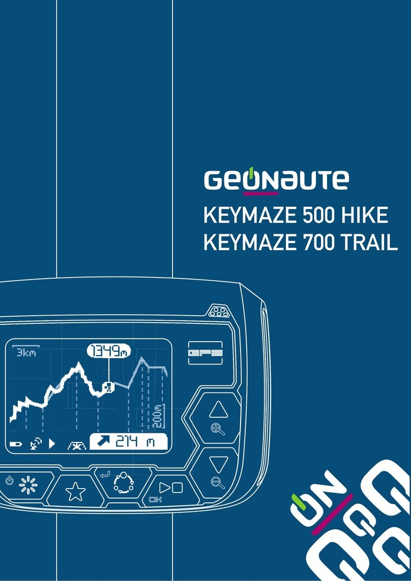 Quechua Geonaute KEYMAZE 500 HIKE manual