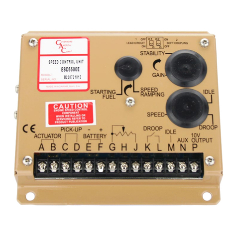GAC ESD5500E Series User manual