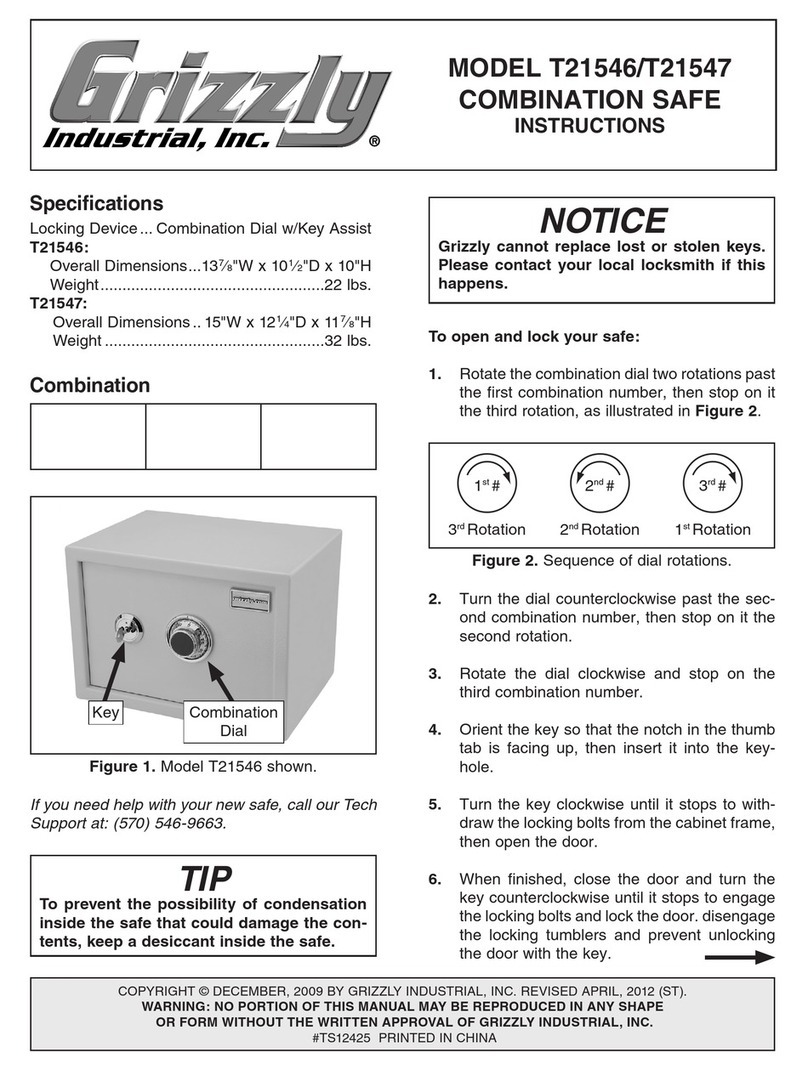 Grizzly T21546 instructions
