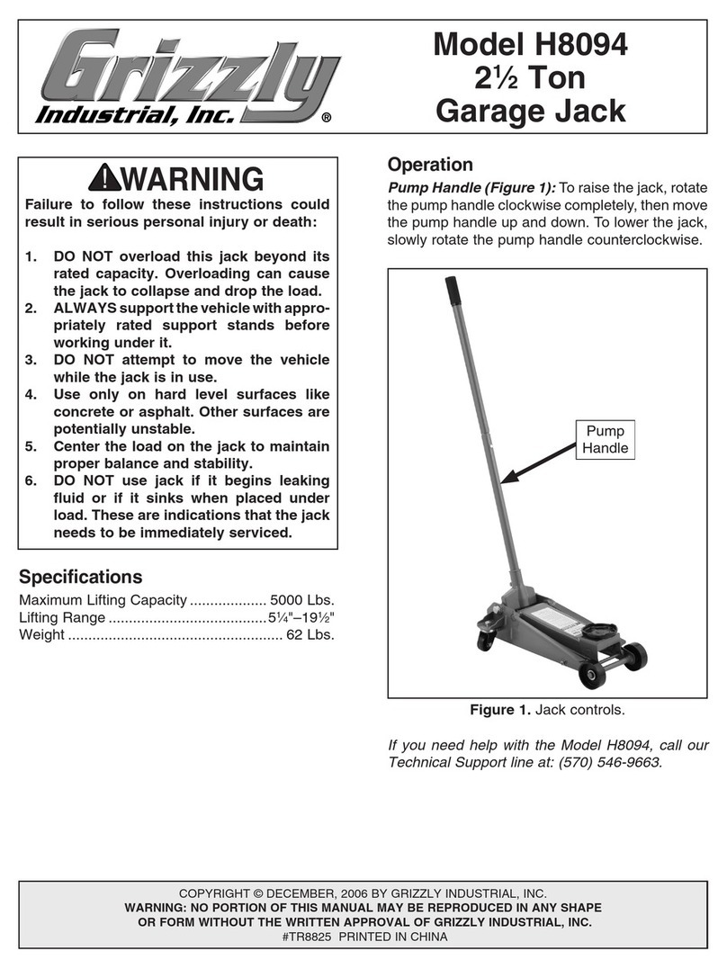 Grizzly H8094 quick start guide