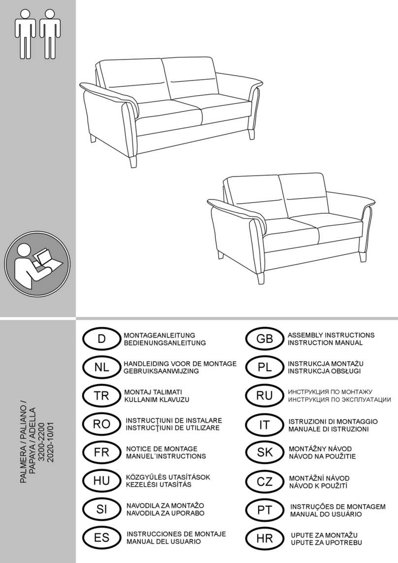 Home affaire PALMERA 9121245759 Installation guide