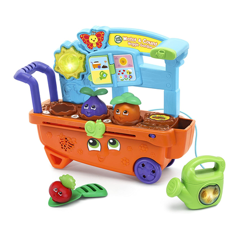 LeapFrog Water & Count Veggie Garden Assembly Instructions