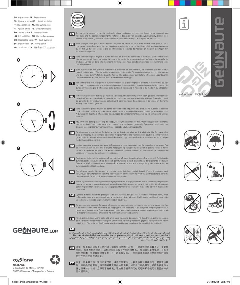 OXYLANE Geonaute A300 S manual
