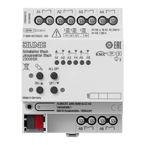 Jung 230061SR operating instructions
