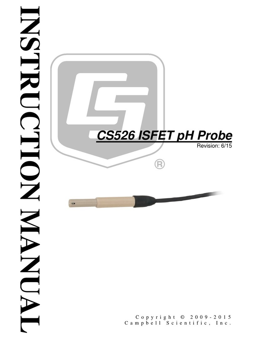 Campbell CS526 instruction manual
