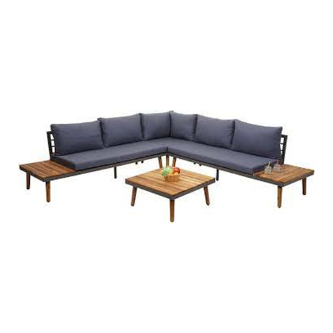 Mendler Poster Sofa Set 190140 User manual