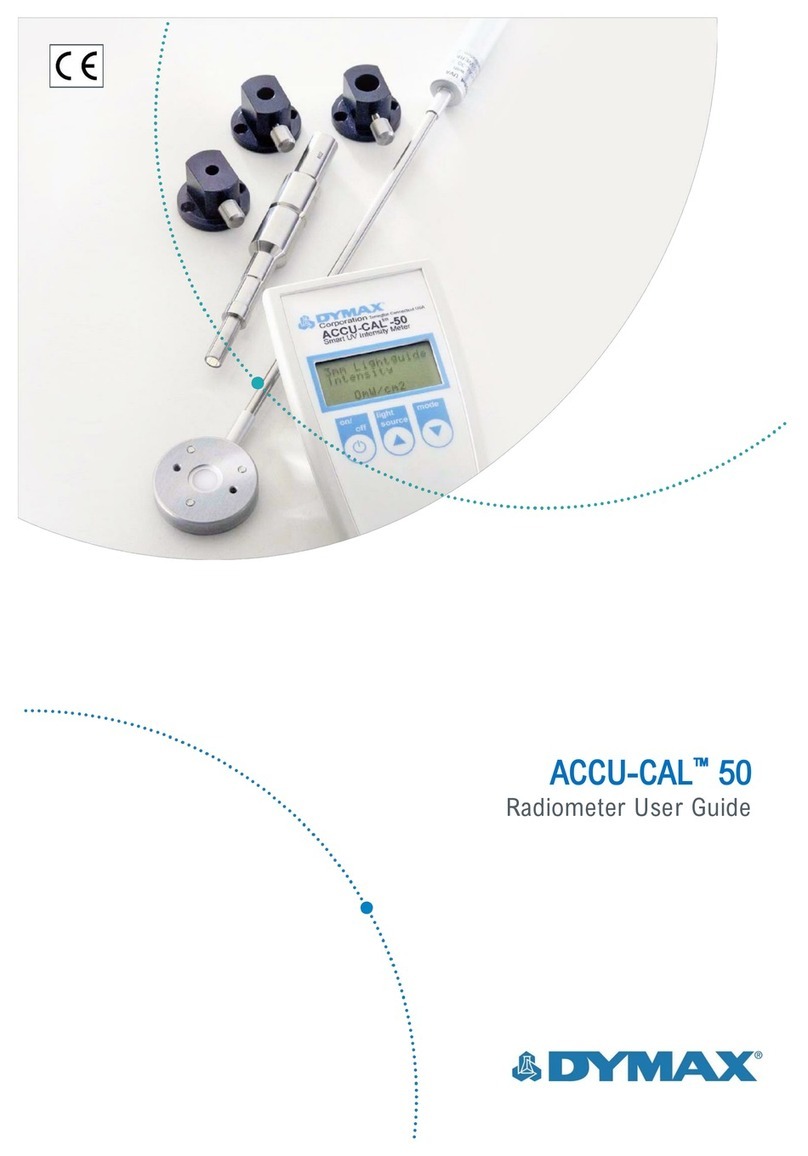 dymax Accu-Cal 50 User manual