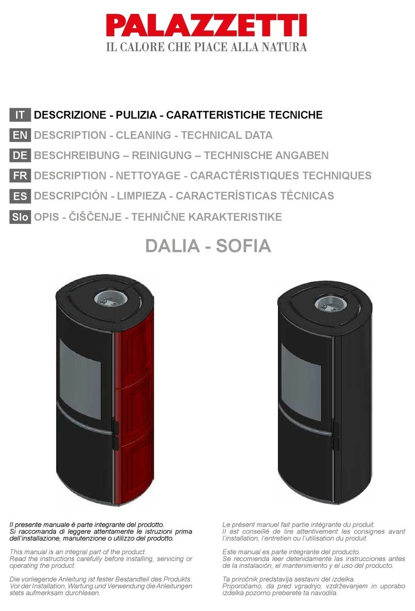 Palazzetti DALIA Instruction manual
