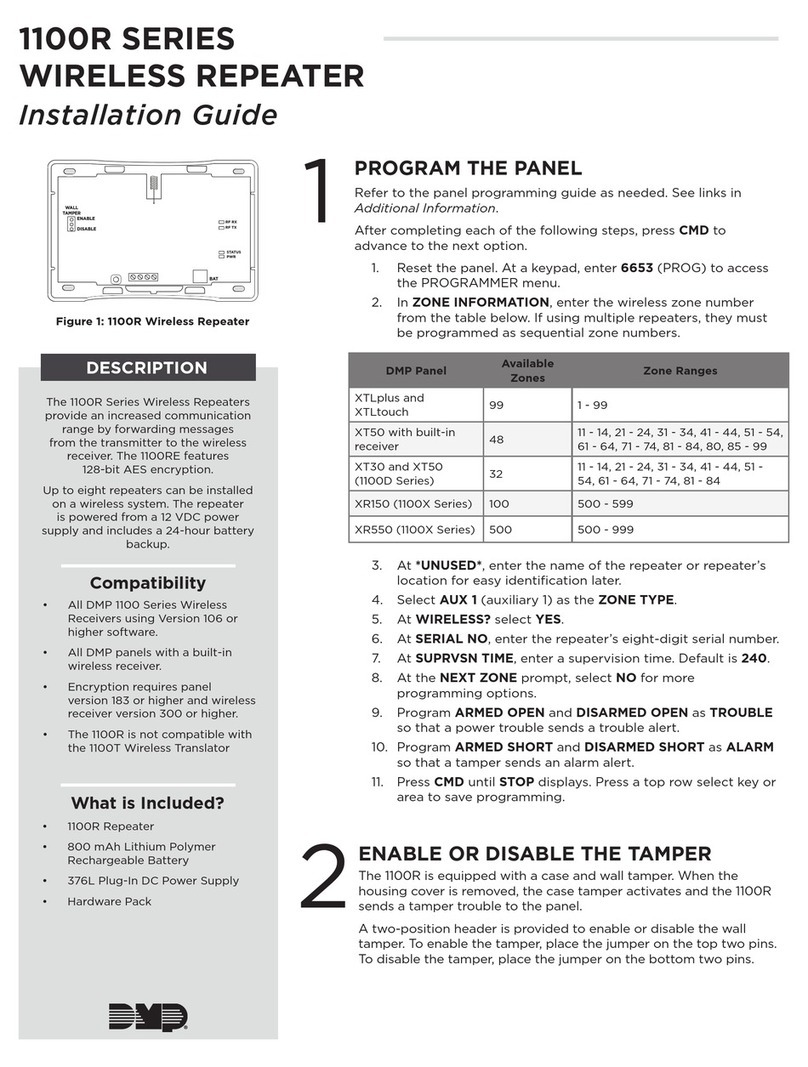 DMD 1100R Series User manual