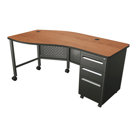 Balt Instructor Teacher’s Desk User manual