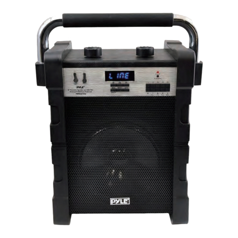 Pyle WMABT550BK User manual