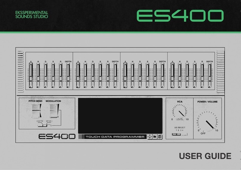 Ekssperimental Sounds ES400 user guide