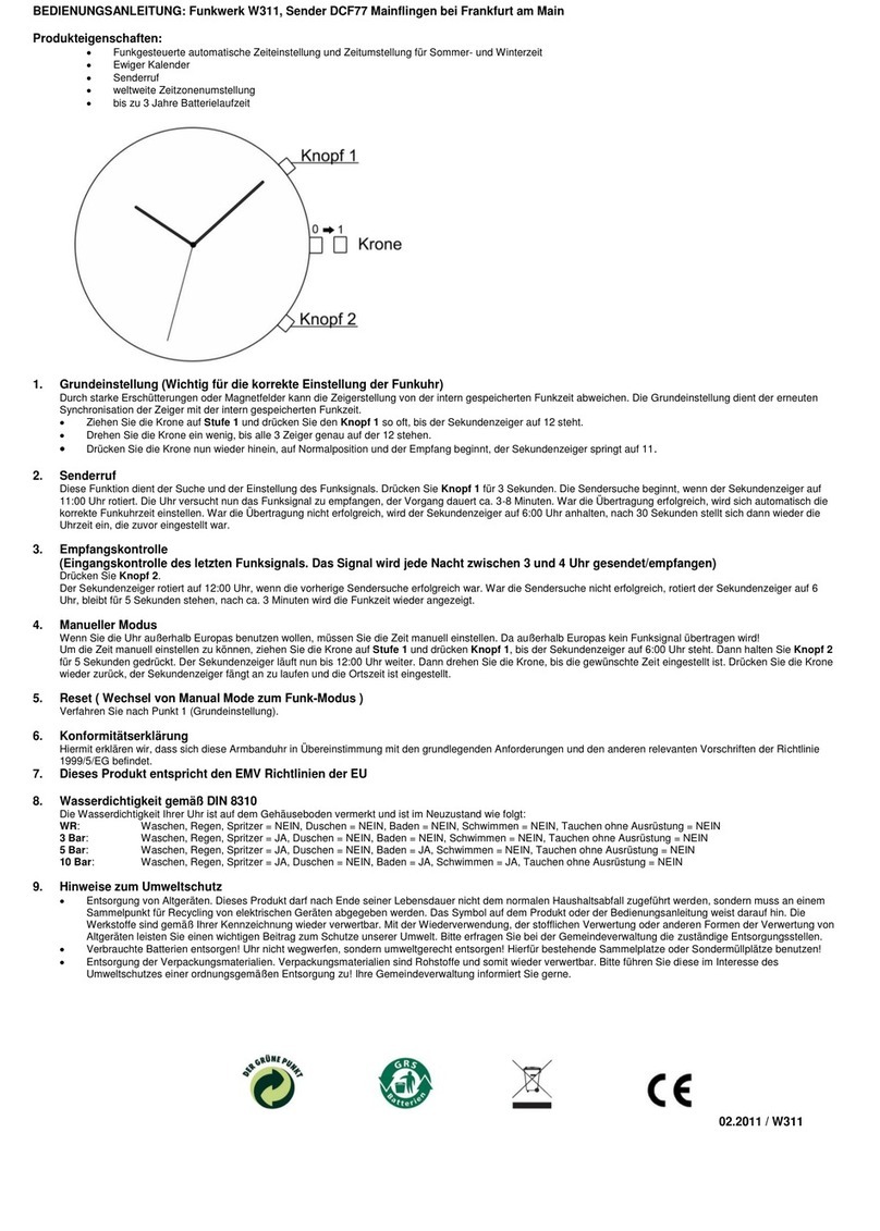 Cloudinary W311 operating manual