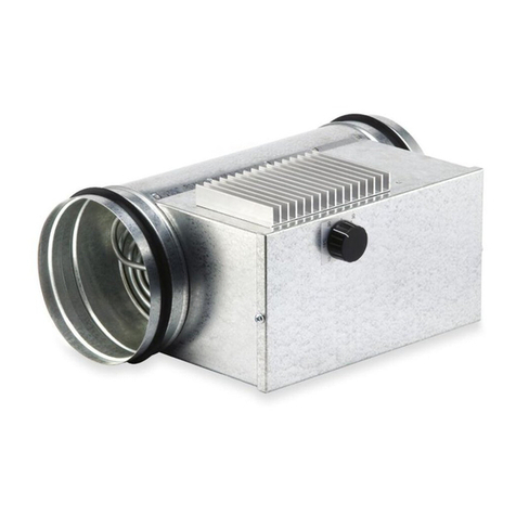 Helios EHR-R TR Series Fitting and operating instructions