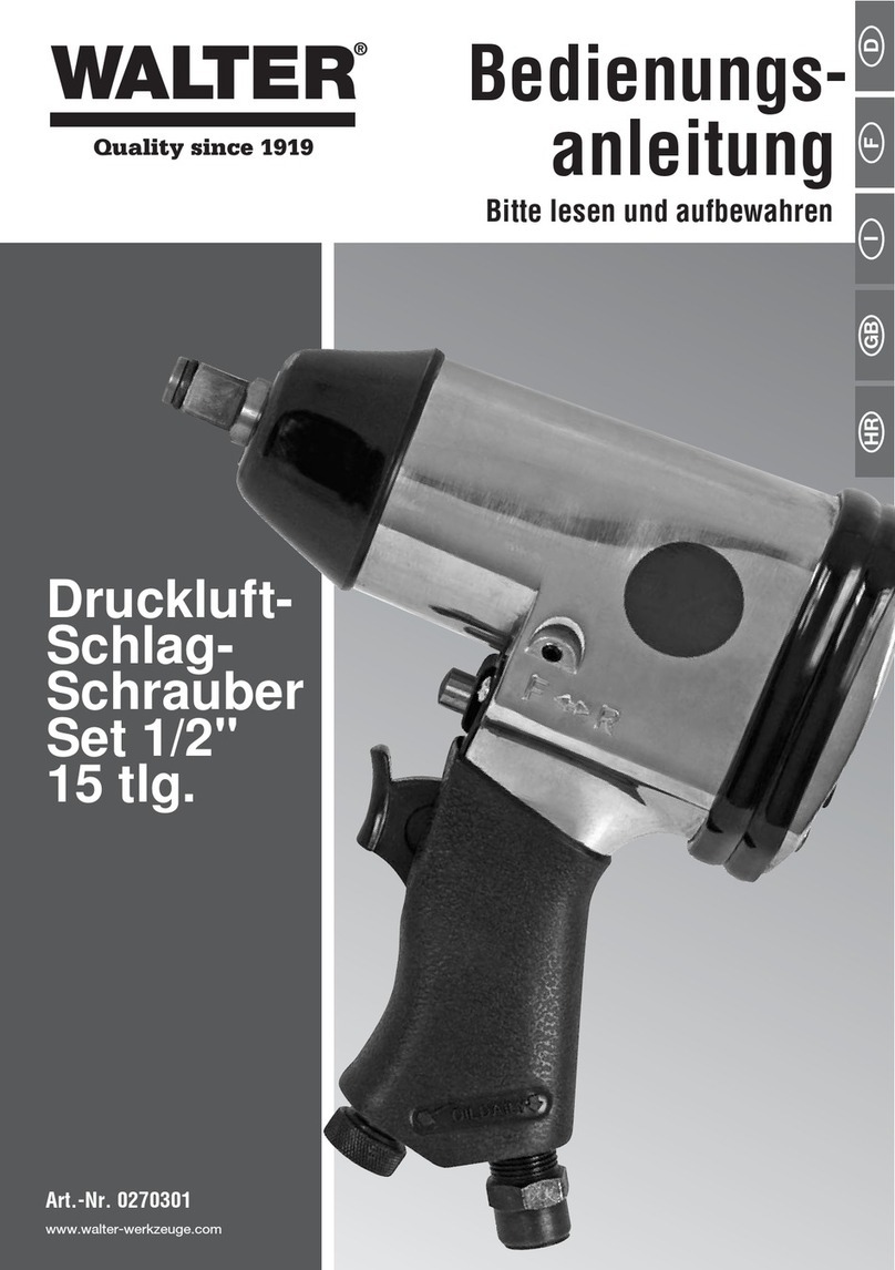 Walter 0270301 User manual
