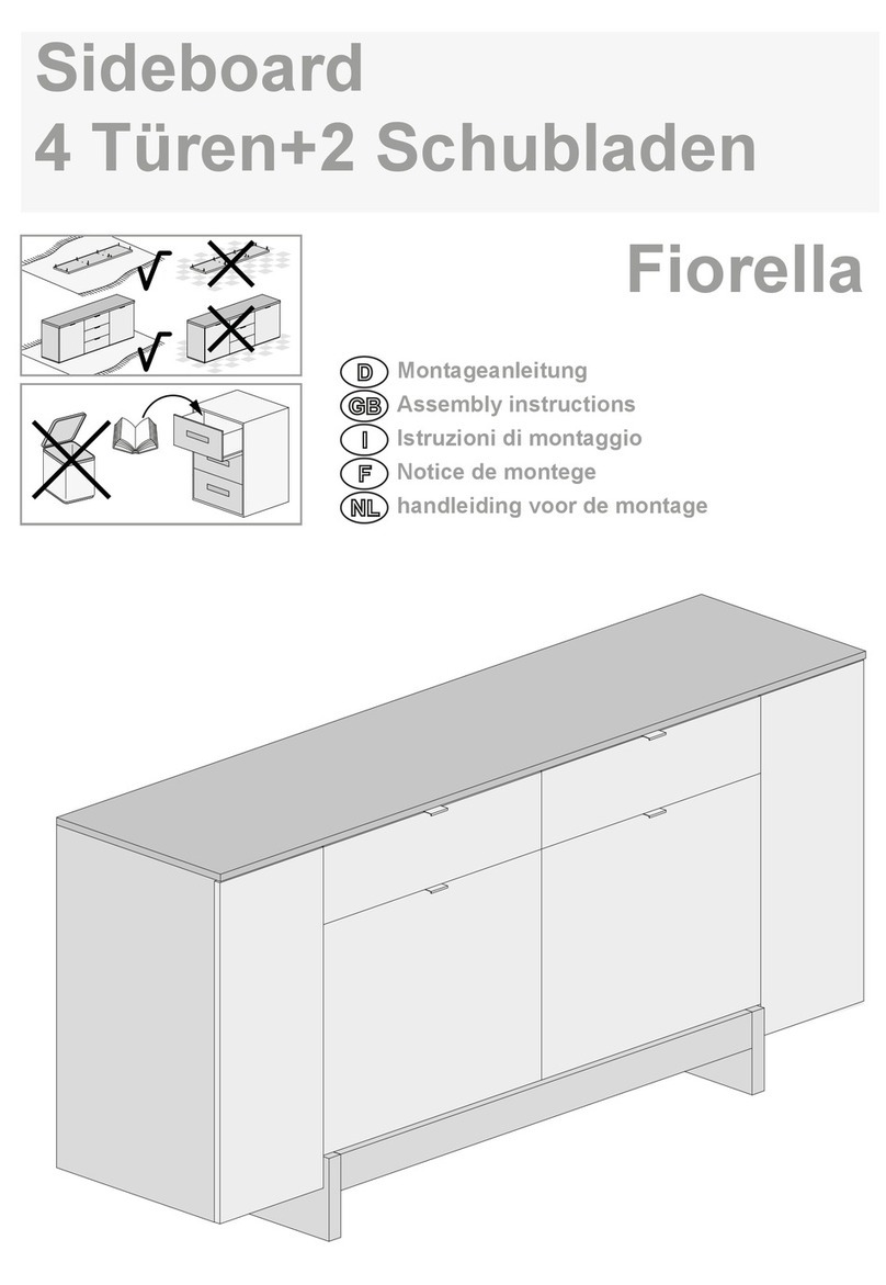 KITALY Fiorella 8981513060 Assembly instructions