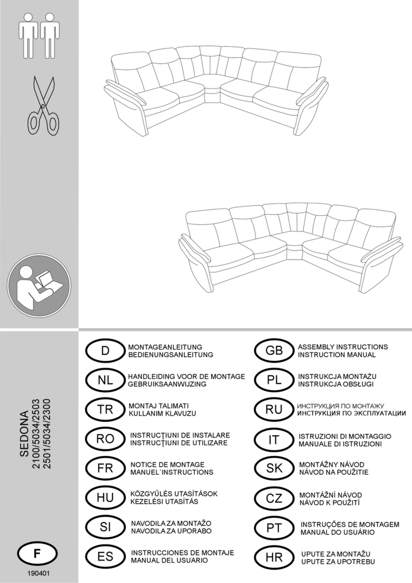 SIT&MORE SEDONA 2100/5034/2503 Installation guide