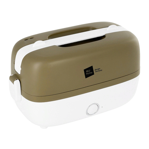 Miji Home Cookingbox One Operating	 instruction