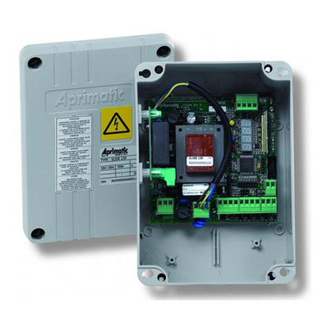 Aprimatic SLIDE 230 Electrical installation, Use and Maintenance instructions