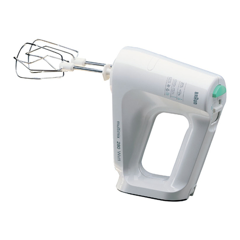 Braun MultiMix M 700 manual